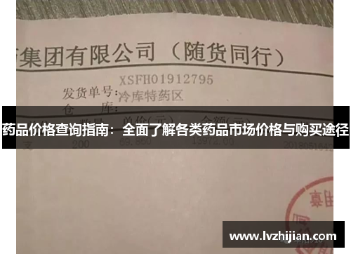 药品价格查询指南:全面了解各类药品市场价格与购买途径 药品价格查询指南:全面了解各类药品市场价格与购买途径